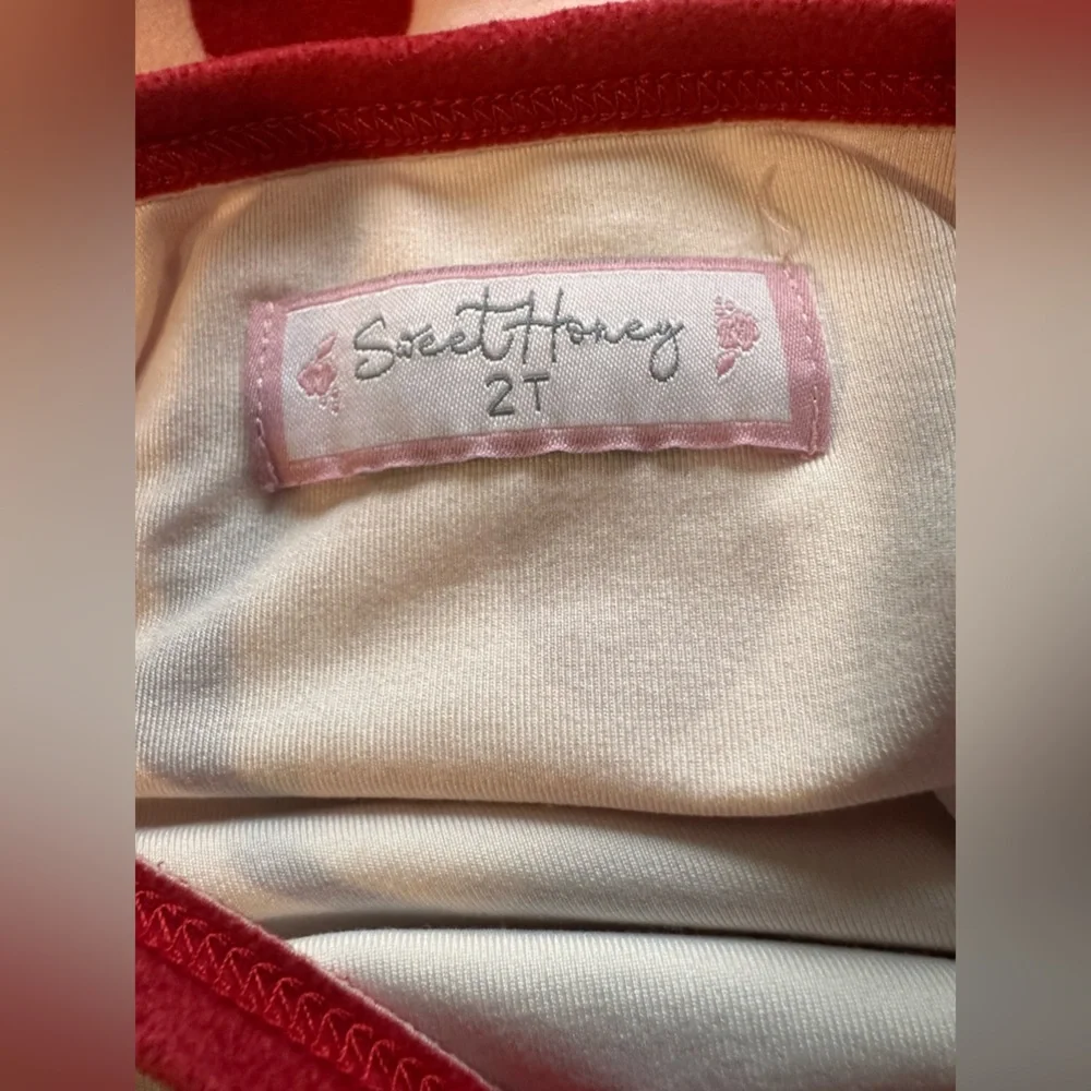 2T SweetHoney Apple Pajama Top